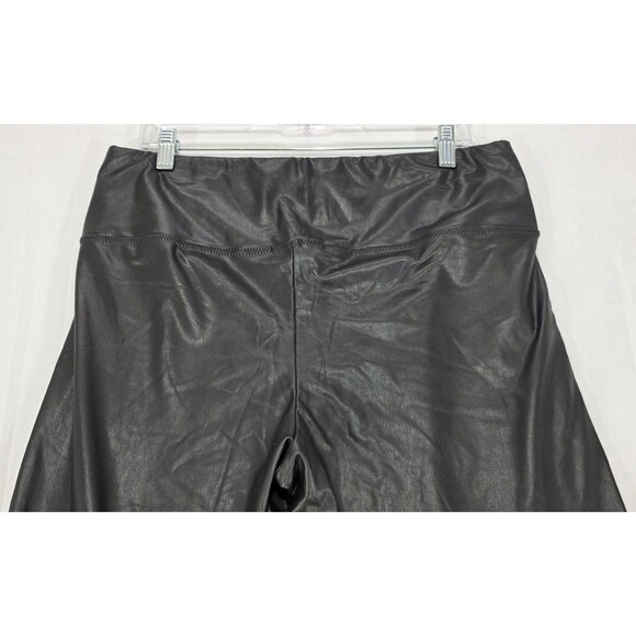 NWT Bagatelle Womens Faux Leather Skinny Pants Pull-On Stretchy Black Goth XL - Picture 7 of 13